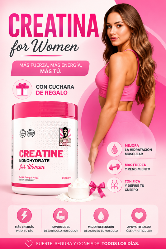CREATINE WOMAN - GLUTEOS MAS GRANDES EN 30 DÍAS 🍑